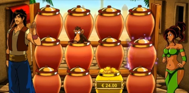 Screenshot of Ali Baba Online Slot Machine