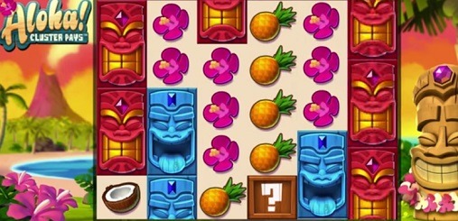 Screenshot of Aloha Online Slot Machine