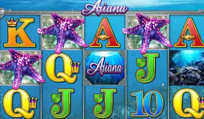 Screenshot of Ariana Online Slot Machine