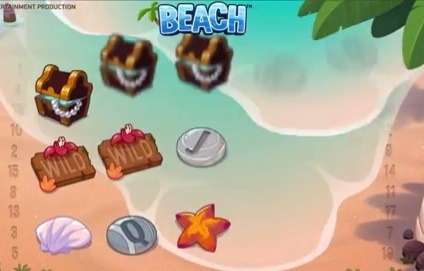 Screenshot of Beach Online Slot Machine