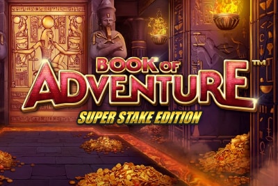 Screenshot of Book of Adventure Super Stake Edition Online Slot Machine