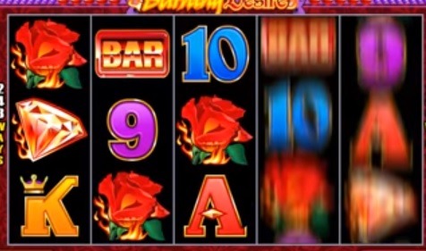 Screenshot of Burning Desire Online Slot Machine