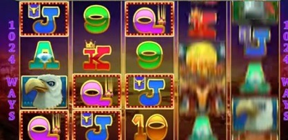Screenshot of By the Rivers of Buffalo Online Slot Machine