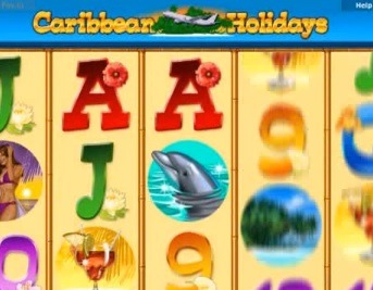 Screenshot of Caribbean Holidays Online Slot Machine
