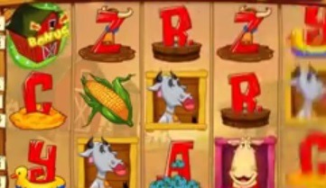 Screenshot of Crazy Cows Online Slot Machine