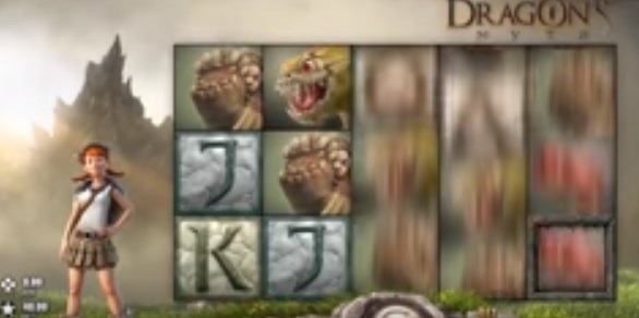 Screenshot of Dragons Myth Online Slot Machine