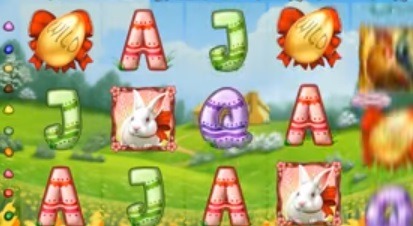 Screenshot of Easter Eggs Online Slot Machine