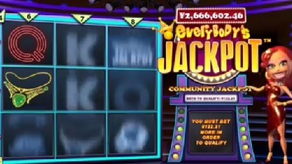 Screenshot of Everybody's Jackpot Online Slot Machine
