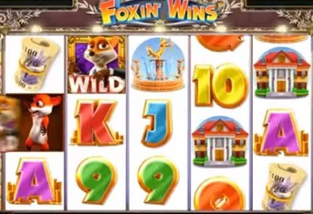 Screenshot of Foxin Wins Online Slot Machine