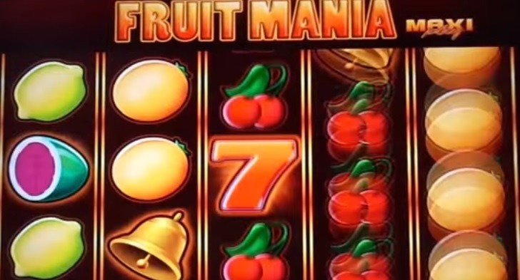 Screenshot of Fruit Mania Online Slot Machine