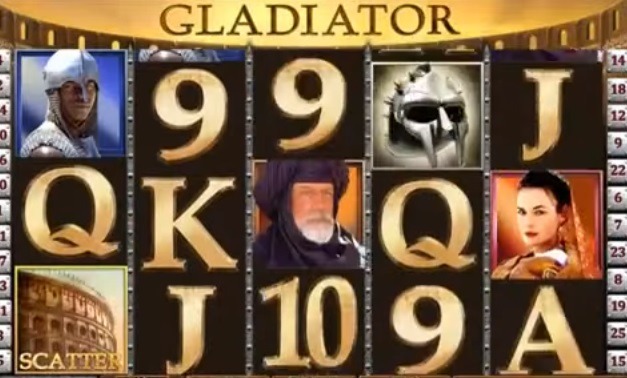 Screenshot of Gladiator Jackpot Online Slot Machine