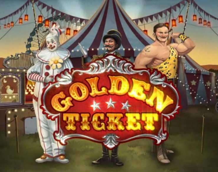 Screenshot of Golden Ticket Online Slot Machine