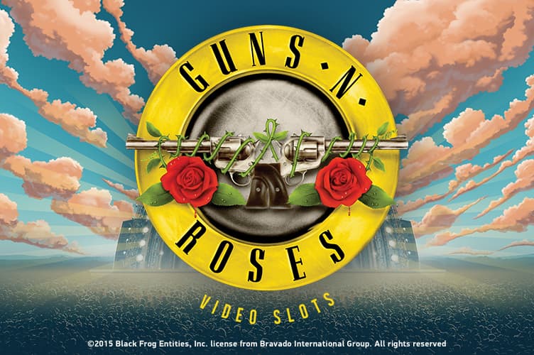 Screenshot of Guns N' Roses Online Slot Machine