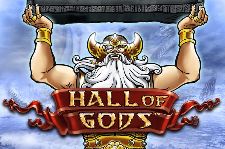 Screenshot of Hall of Gods Online Slot Machine