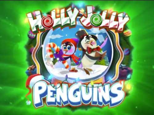 Screenshot of Holly Jolly Penguins Online Slot Machine