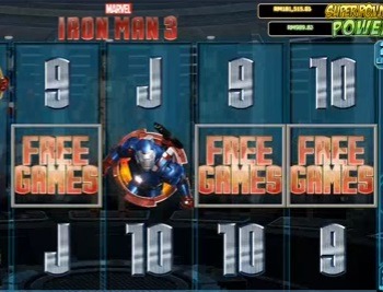Screenshot of Iron Man 3 Online Slot Machine