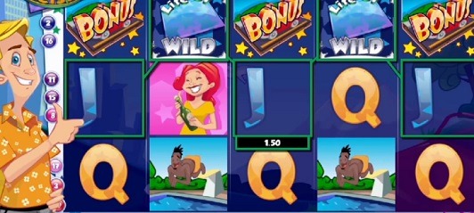 Screenshot of Life of Leisure Online Slot Machine