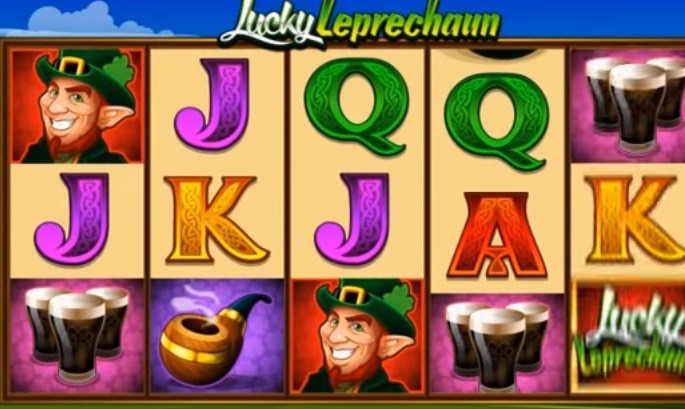 Screenshot of Lucky Leprechaun Online Slot Machine