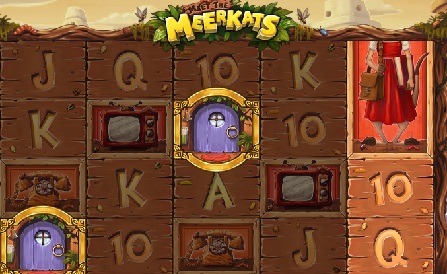 Screenshot of Meet the Meerkats Online Slot Machine