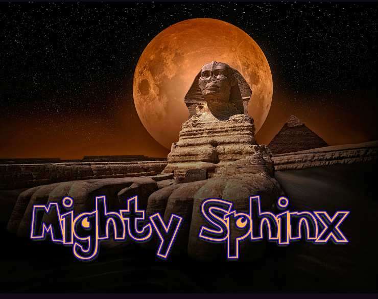 Screenshot of Mighty Sphinx Online Slot Machine