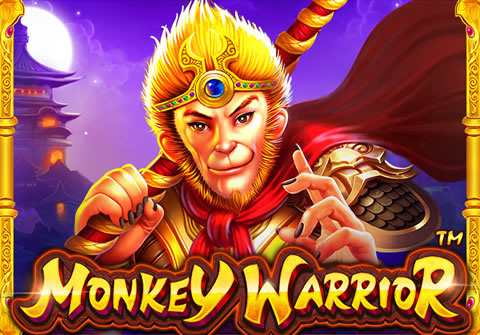 Screenshot of Monkey Warrior Online Slot Machine