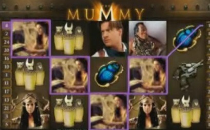 Screenshot of Mummy Online Slot Machine