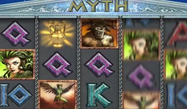 Screenshot of Myth Online Slot Machine