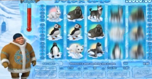 Screenshot of Polar Tale Online Slot Machine
