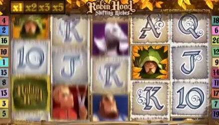 Screenshot of Robin Hood Online Slot Machine