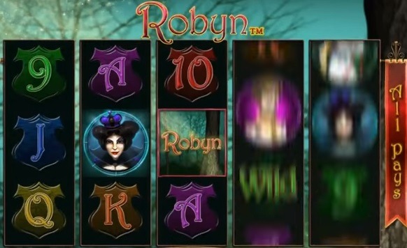 Screenshot of Robyn Online Slot Machine