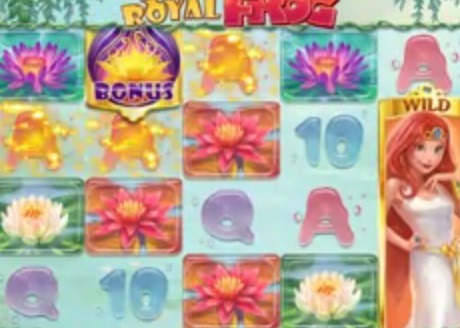 Screenshot of Royal Frog Online Slot Machine