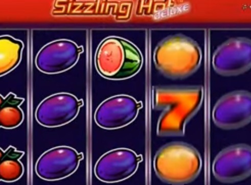 Screenshot of Sizzling Hot Deluxe Online Slot Machine