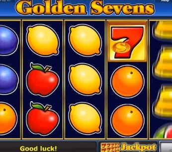 Screenshot of Golden Sevens Online Slot Machine