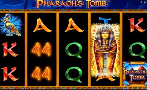 Screenshot of Pharaoh's Tomb Online Slot Machine