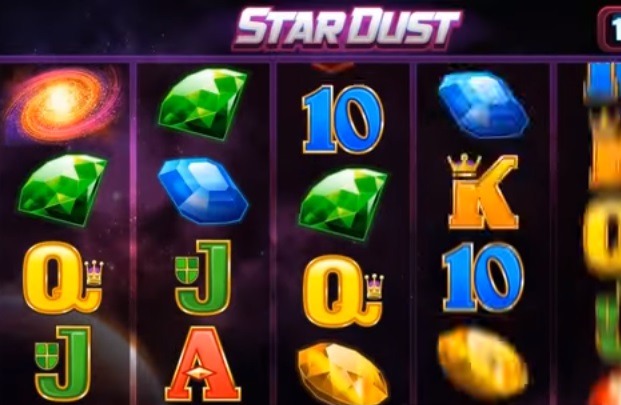 Screenshot of Stardust Online Slot Machine