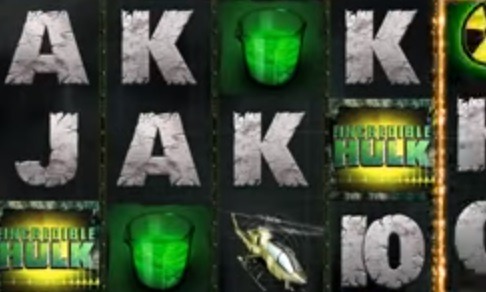 Screenshot of The Incredible Hulk Online Slot Machine