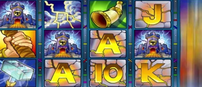 Screenshot of Thunderstruck Online Slot Machine