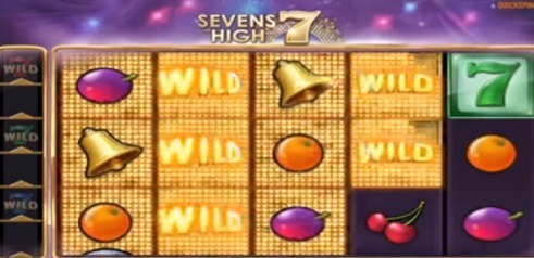 Screenshot of Sevens High Online Slot Machine