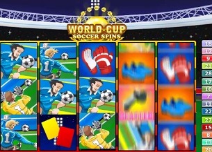 Screenshot of World Cup Soccer Spins Online Slot Machine