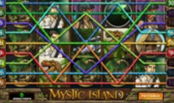 Screenshot of Mystic Island Online Slot Machine