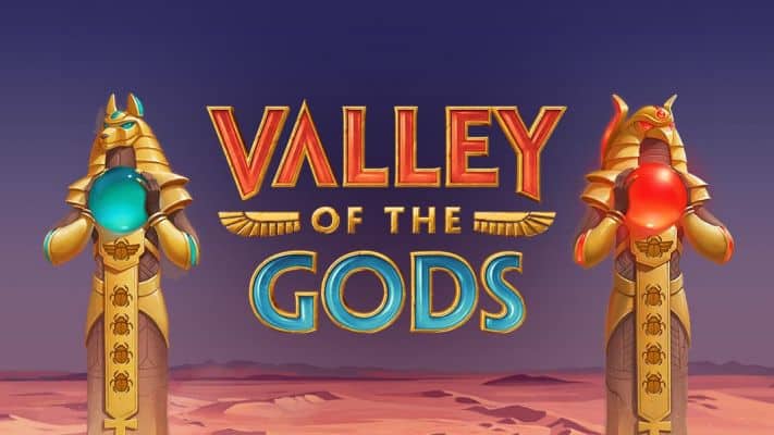 Screenshot of Valley Of The Gods Online Slot Machine