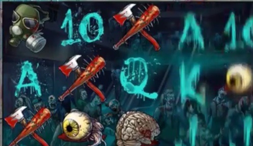 Screenshot of Zombies Online Slot Machine