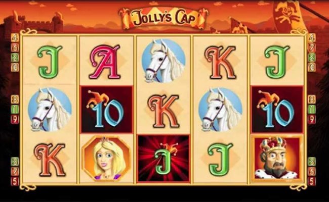 Screenshot of Jolly’s Cap / Jokers Cap Online Slot Machine