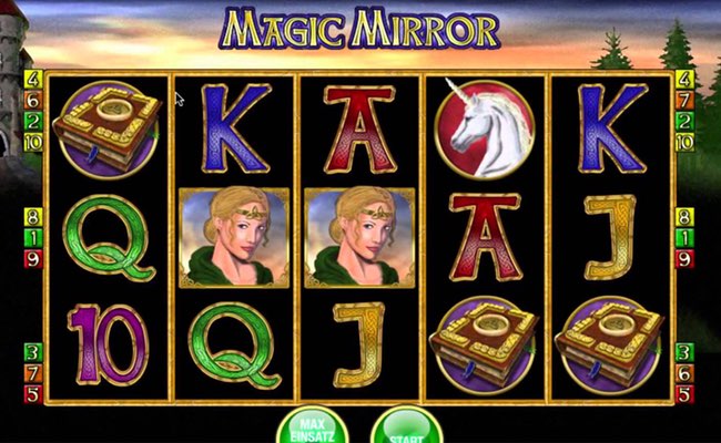 Screenshot of Magic Mirror Online Slot Machine