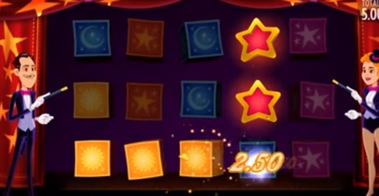 Screenshot of Magicious Online Slot Machine